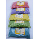Sprankelend Gekleurd Zand – 5 x 1 kg Set – Perfect voor Zandtafels & Lichttafels – Sensorisch Spel & Creativiteit voor Kinderen