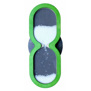 Wandpaneel Zandloper Groen
