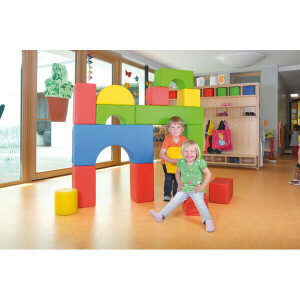 Zachte Bouwstenen - Set van 15 | Kleurrijk, Veilig en Educatief