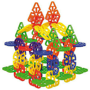 Steckrosetten 216-delige Set – Creatief & Educatief Bouwspeelgoed voor Kinderen