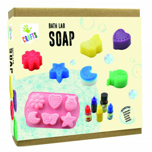 Bath Lab - DIY Zeep Maken Set voor Kinderen - Creatieve Knutselset met Kleuren, Geuren en Mallen - Sensorisch Speelgoed vanaf 6 Jaar