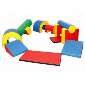 Vouwbare Soft Play Foam Blokken Mega Activity Set