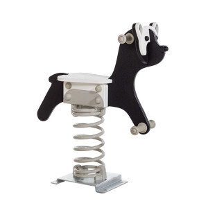 Veerspeeltuig Panda – Wipkip voor Speelplaats & Tuin – HDPE, EN1176 Gecertificeerd