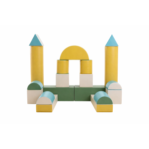 IGLU Soft Play Set 19-delig – Educatieve Foam Bouwblokken voor Kind