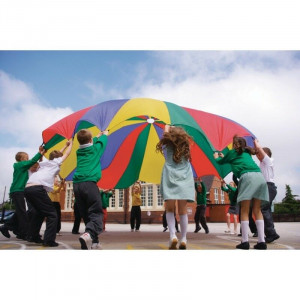 Parachute - Klein Ø180 cm. – Ideaal voor Groepsspellen en Kindergym