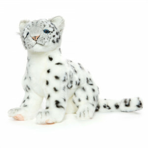 Knuffel Sneeuwpanter - Levensecht - 35 cm - Pluche Knuffel