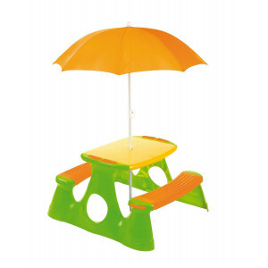 Picknicktafel Met Parasol