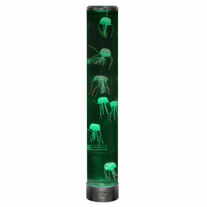 80 cm Kwallen Aquarium Lamp – Sensorische Bellenbuis met Afstandsbediening - Snoezellamp voor Ontspanning, ADHD, Autisme & Decor - LED Sfeerverlichting voor Thuis, Klaslokaal en Therapie