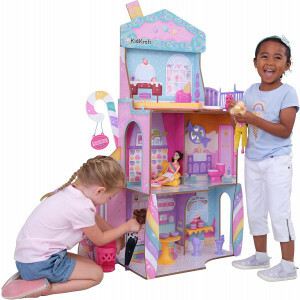 KidKraft Candy Castle Poppenhuis – Betoverend Snoepkasteel voor Eindeloos Speelplezier!
