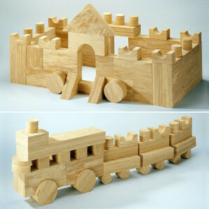 Zachte Houten Bouwstenen Set – 152 Stuks – Creatief Speelgoed voor Peuters en Kinderen – Veilig en Duurzaam EVA Materiaal voor Kinderopvang, Basisscholen en Thuisgebruik