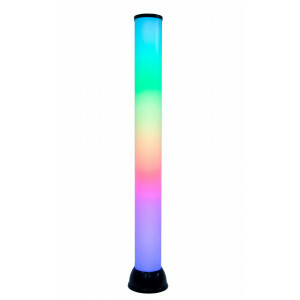 100cm RGB LED Vloerlamp – Kleurveranderende Staande Lamp met Afstandsbediening & USB-opladen | Dimbare Sfeerverlichting voor Woonkamer & Gaming