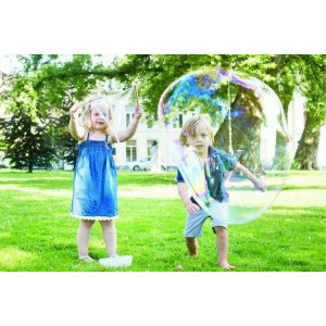 BS Toys Grote Bellenblaas - XXL Bubbelstok - Voor Mega Bellen - 45 cm - Outdoor Speelgoed voor Kinderen en Volwassenen