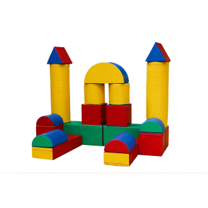 IGLU Soft Play Set 19-delig – Educatieve Foam Bouwblokken voor Kind