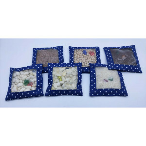 Sensorische Tassen met Venster (Set van 6) - Visueel en Tactiel Therapie Speelgoed voor Kinderen met Autisme en Speciale Behoeften - Stimuleren Cognitieve Ontwikkeling