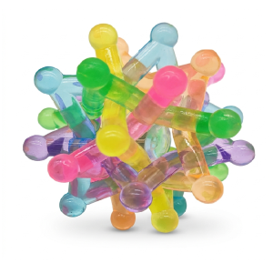 Knipperende UV Knopenbal: Sensorische LED Siliconenbal voor Kinderen