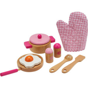 Kookset Prinses – Complete Houten Speelkeukenset voor Kinderen | Fantasie, Motoriek & Educatief Spel