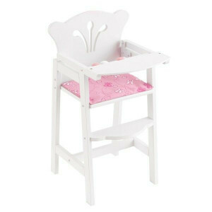 Lil' Doll Hoge Kinderstoel - Kidkraft | Elegante Poppenstoel voor Kinderen