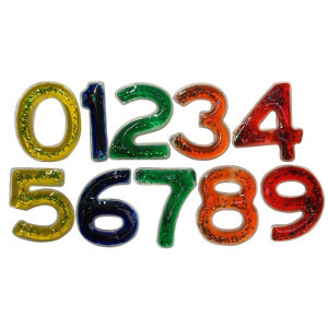 Squidgy Sparkly Numbers – 10-delige Set | Sensorisch & Educatief Speelgoed voor Kinderen