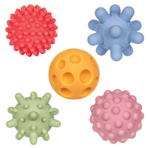 BPA-vrije Sensorische Ballen zonder Gaatjes – Pastelkleuren (Ø 59–77 mm) | Veilig, Educatief & Hygiënisch