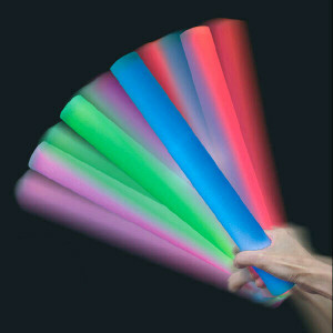 Foam Led Stick- 6 stuks