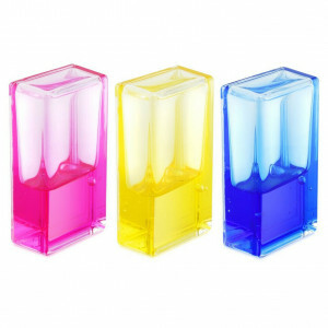 Fidget Ooze Cube (3x Rechthoek) – Paars, Geel & Roze