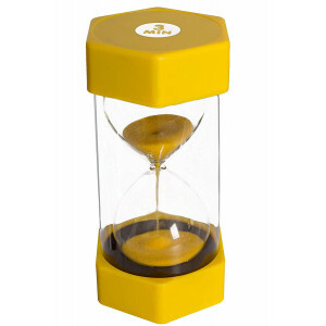 Mega Zandloper - 3 minuten - Hoogte 30 cm x Ø 15 cm – Educatief en Interactief Speelgoed voor Kinderen – Robuust en Veilig