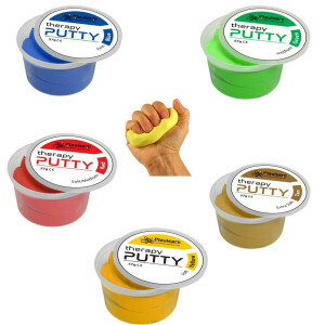 Sensory Tactile Theraputty Therapy Putty Multi Pack 5 kleuren -5 sterktes - Handtrainer - Vingertrainer - Artritis