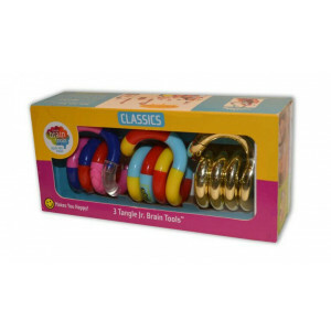 Tangle Sensory Fidget Toys Trio Pack Klassiek, Structuur, Metallics