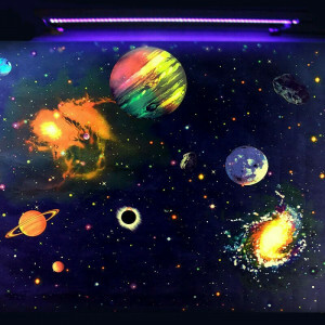 UV Behang Galaxy