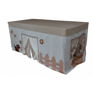 Tafeltent Amber – Unieke, Op Maat Gemaakte Speeltent voor Kinderen (afmeting tafel tot 1.5 m)