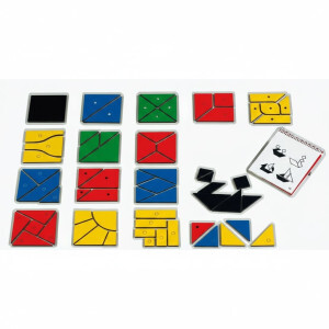 Nikitin N3 Quadranten – Montessori Houten Legspel – Geometrische Vormen & Combinatievermogen voor Kinderen