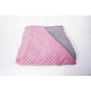 Verzwaringsdeken Roze / Grijs Groot -  5 Kg - 150 x 200cm - Weighted blanket - Verzwaarde Sensorische Therapiedeken - Slaaphulp